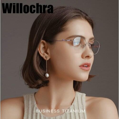 Willochra Semi-rimless Frame Titanium Eyewear Ultra-light Frame