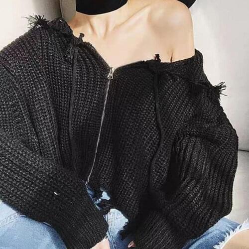 Women Coat Tassel Good Workmanship Long Sleeve Hooded Autumn Coat for Winter Cardigans Casual Women One Size Womens Clothing