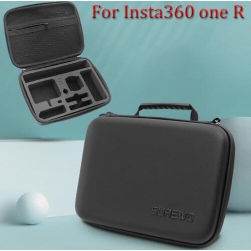 Hard Case Portable Storage Bag for Insta360 ONE R Action Camera Wrist Carring Cases Suitcase For insta360 one r Accessories