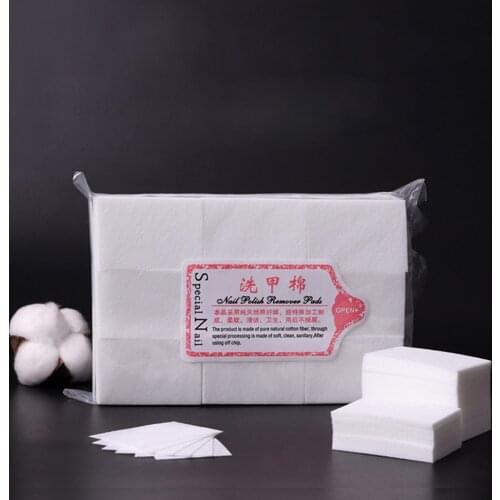 1000pcs Gel Nail Polish Remover Cotton Pads Nail Wipes Lint Free Cleaner Manicure Cleaning Tools For Nails 1000pcs Gel Nail Pol