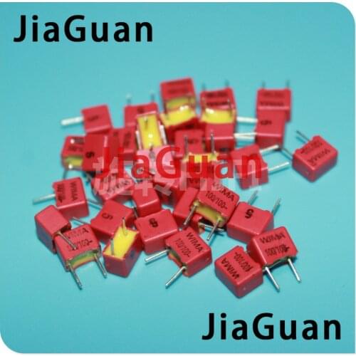 50PCS NEW RED WIMA FKP2 100PF 100V 100v100pf 5% 101 0.1NF PCM5mm Audio hot sale 101/100V