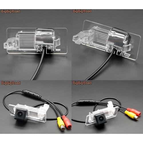 BigBigRoad Car HD Rear View Parking CCD Camera Auto Backup Monitor Waterproof For Volkswagen Grand Lavida C-TREK 2012- 2016 2017