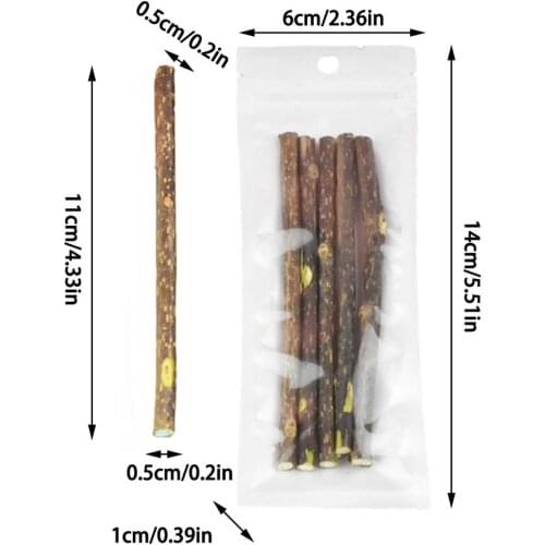 Cat Molar Toothpaste Stick Natural Catnip Matatabi Actinidia Fruit Silvervine Wood Polygonum Pet Snacks Cleaning Teeth