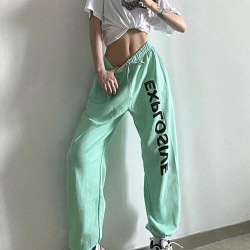 Hip Hop Dancing Costume Mint Green Loose Streetwear Wide Leg Trousers Dancewear Street Dance Casual Jazz Practice Wear YS1218