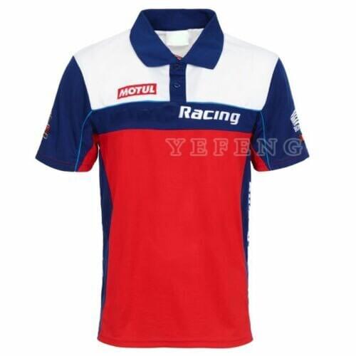 MOTO For Honda Racing Suit Knight Culture POLO Shirt Motorcycle GP Riding HRC Quick Drying Breathable Street Equipment T-shirt