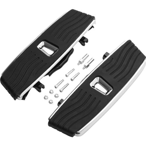 Motorcycle Driver Floorboard Footboard pegs For Harley Touring Electra Glide Road King Softail Classic