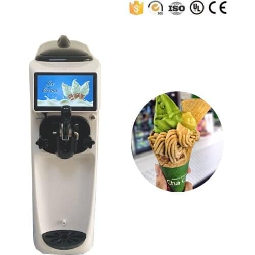 Table top soft ice Cream Machine / Yogurt machine /Digital Display Ice cream maker
