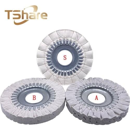 2 PCS NANXING Buffing Wheel Iron Core Polishing Wheel for Edge Banding Machine Accessories 180X50X20mm