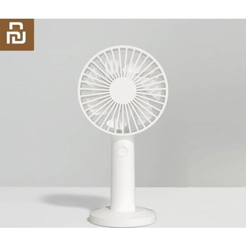 Youpin Qualitell Fan Portable Handheld With Rechargeable Built-in Battery Micra USB Port Design Handy Mini Fan For Smart Home
