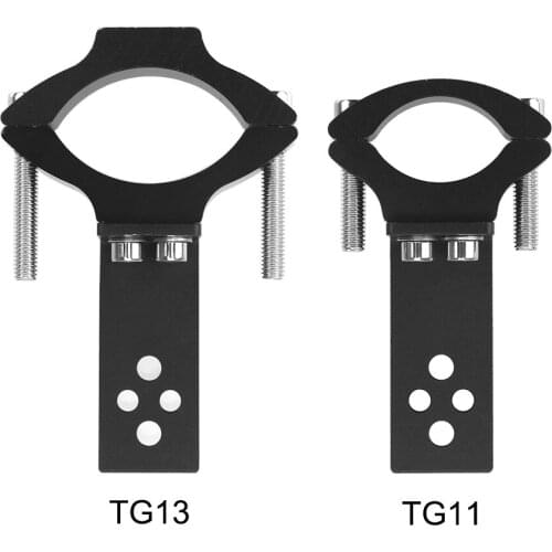 Adjustable Motorcycle Headlight Mount Brackets TG11 TG13 Spotlight Holder Motorbike Lamps Clamp Universal Motorcycle Accessories