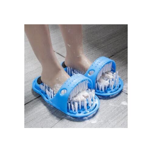 Foot Washing Brush With Suction Cups Massage Rub Foot Brush Remove Dead Skin Calluses Slippers Bath Tools & Accessories HA139