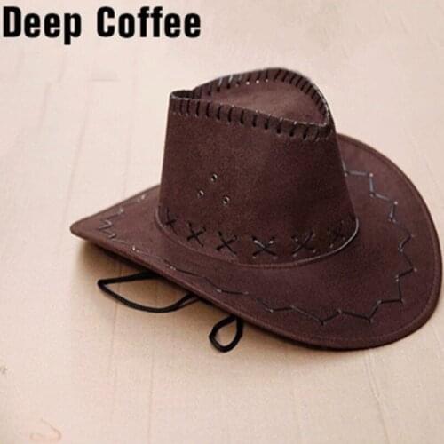 New High quality Autumn Summer Spring Sun Hat Cowboy Hat Men and Women Out door Caps Fashion Chapeu Straw Cowboy 12 Colors Hats