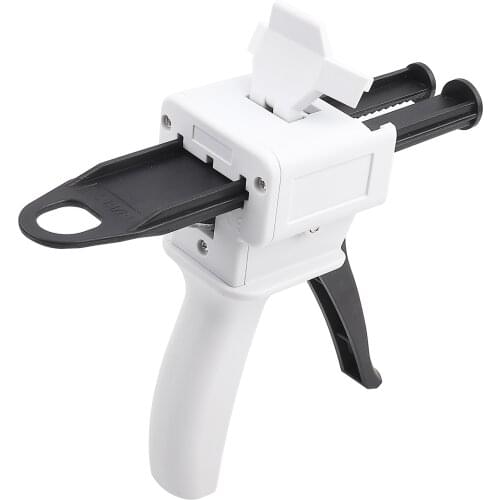 Dental Impression Mixing Dispensing Gun 1:1/2:1Universal Handgun Silicon Rubber Cartridge Dispenser Dental Impression Material