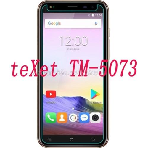 Smartphone Tempered Glass for teXet TM-5073 TM5073 TM 5073 9H Explosion-proof Protective Film Screen Protector cover phone