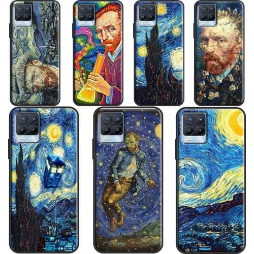 Van gogh Trippy funny art Phone Cover For OPPO Realme Q3 6 7 8 Pro C3 C11 C21 GT Neo OnePlus 9 Pro 8 Pro 8T 9R Case