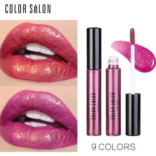 Сияющие блески для губ Color Salon China At AliExpress