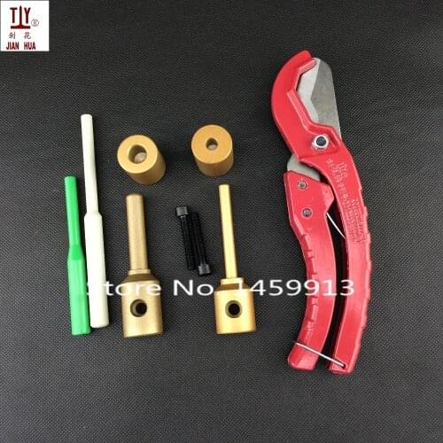 PPR Water Pipe Repair Tool Plumbing Accessories 1 Scissors + PPR Pipe Repair 7 And 11mm PPR Die Plugging Rods Repair Bar