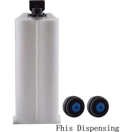 Pack of 10 AB Epoxy Gun Cartridge 50ml Syringe 1:1