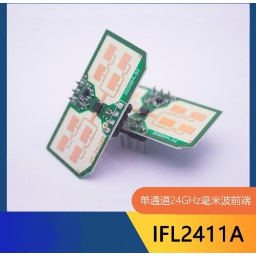 Parking Space Detection Dual-mode Geomagnetic 24G Millimeter Wave Radar Doppler Speed Measurement FMCW IFL2411A