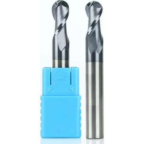 R6*12D*150L Ball nose End mill 2 Flute HRC50 Carbide endmills Milling Cutter EndMill machine cutting tools