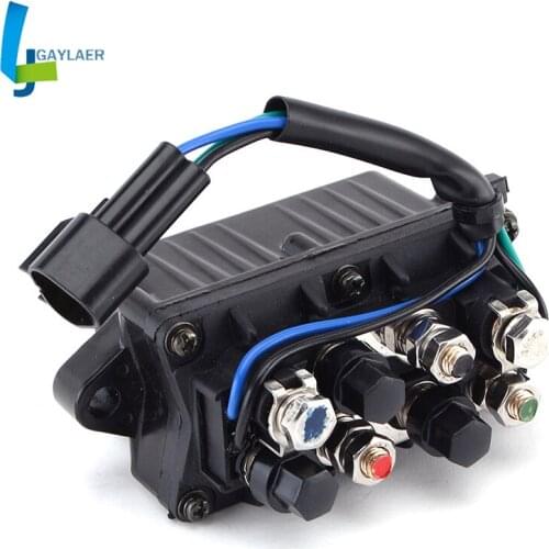 Starter Relay Solenoid 61A-81950-00 for Yamaha FT25 TLR F25 F25A F45A 25B 50J 50G 60F 60 C60 70 C70 C75 C85 TLR P60 P75 TLH