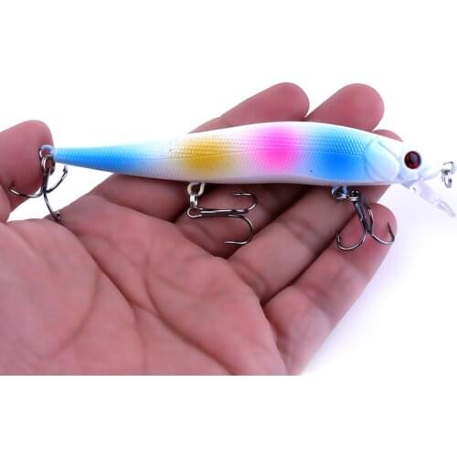 1pcs Hot Sale Minnow Fishing lures 11.5CM 13.1G Fishing Tackle Swimbait Wobbler Hard Bait Sea Fishing Artificial Lure