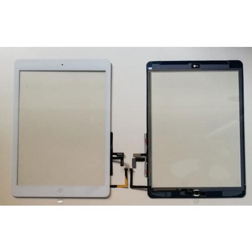 Touch Screen for Apple Ipad Air Wifi 3G glass Screen white adhesive installed