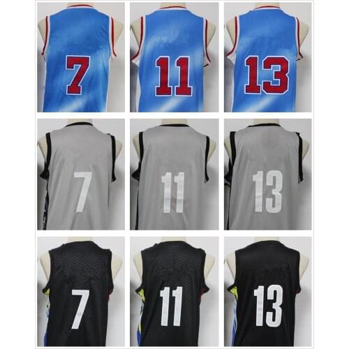 2020-2021 Season High qulality Brooklyn #7 #13 #11 Mens basketball jerseys Cotton embroidery version can be customized