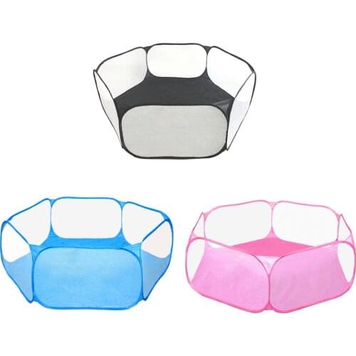 Foldable Small Pet Playpen Cage for Hamster Rabbit Squirrel Indoor Outdoor