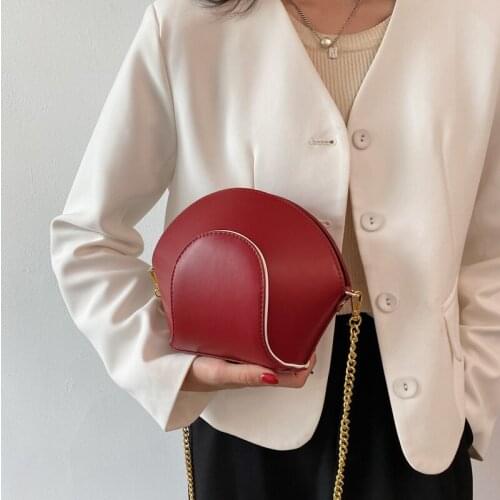 Fashion Shoulder Bag Retro Casual Women crossbody bags Female designer Leather white chain small cheap bags 2021 womens brand