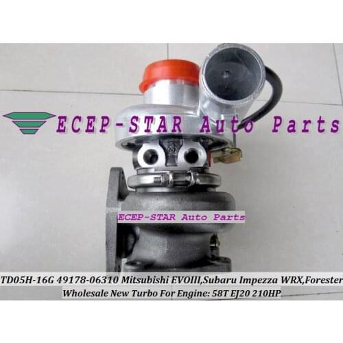 TD05-16G 49178-06310 49178-06300 14411AA091 Turbo Turbocharger For Mitsubishi EVO 3 For SUBARU Impreza WRX GT555 1997- 58T 2.0L