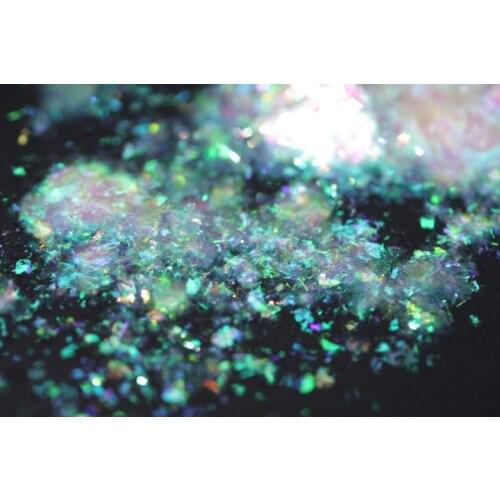 Ultrathin Iridescent Chameleon Gold Green Blue Sparkles Flakes Glitter Dust For Resin mold, UV, Nail decal