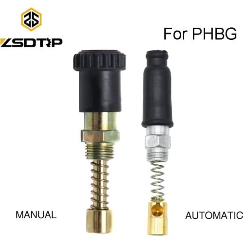 ZSDTRP Motorcycle Dellorto PHBG Manual Pull Choke /Automatic Choke Assembly For PHBG 16AS 21AS 21DS 21BS Carburetor Carb Scooter