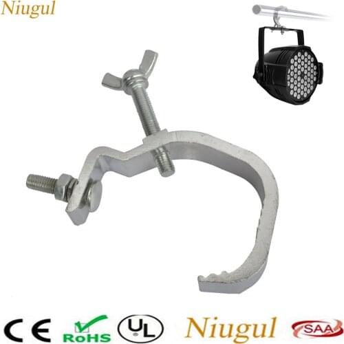 10pcs/lot Aluminum Stage Light Hook LED Par Hooks LED Stage Lighting Truss DJ Club Hanging Hook Disco Lamp Light Clamp Equipment