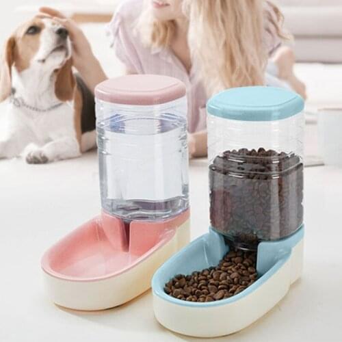Automatic Pet Drinking Water Feeder Integrated Pet Food Bowl Silent Water Fountain Pump Large Capacity Pet Drinking