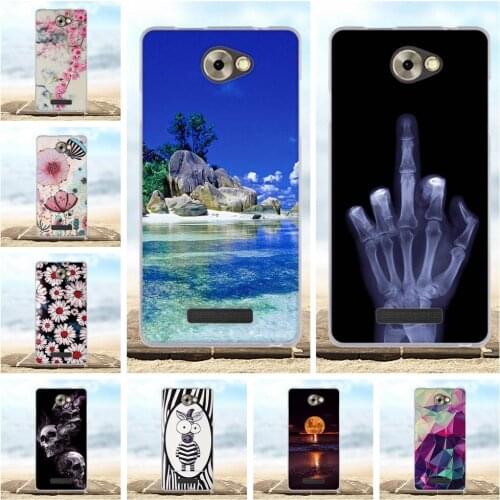 For BQ 5070 Magic Case Cover Soft Silicone TPU Capa For BQ Magic BQS 5070 Case 3D Flower Capa For BQ5070 BQS5070 Phone Cases