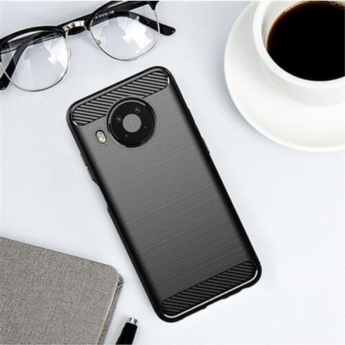 For Nokia X20 Case Rubber Silicone Shockproof Carbon Fiber Cover For Nokia X20 NokiaX20 Phone Case For Nokia X20 Case 6.67 inch