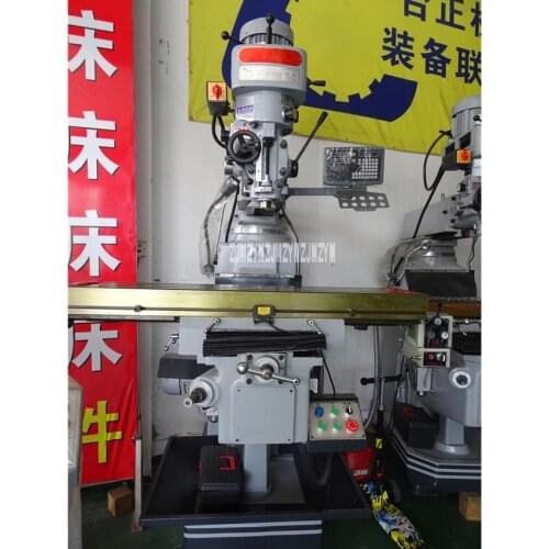5H Milling Machine High Precision Mold Processing Mill Machine Tools Vertical Milling Machine 220V/380V 2.2KW/3HP (254x1270mm)