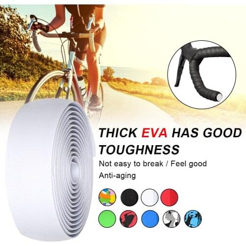 2PCS Bike Handlebar Tape Road Bike Grip Tape Anti-Slip Shock Absorption Bicycle Handlebar Grips Cover Bike Accessory