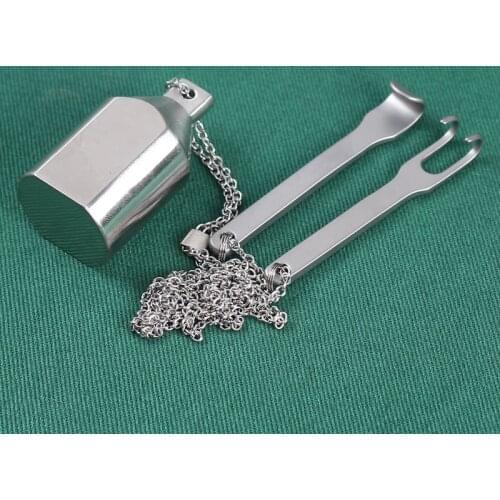 Eye bags self-help pull hook stainless steel cosmetic plastic eyelid pull hook double eyelid surgery tool nose self-help pull ho