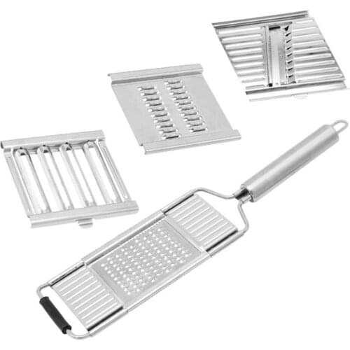 Kitchen Accessories Multi-purpose Vegetable Slicer Stainless Steel Grater Cutter Shredders Fruit Potato Peeler Carrot Grater