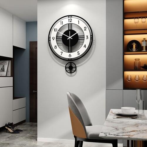 MEISD Quality Acrylic Clock Pendulum Modern Design Clock Creative Quartz Silent Watch Home Decor Live Room Horloge Free Shipping