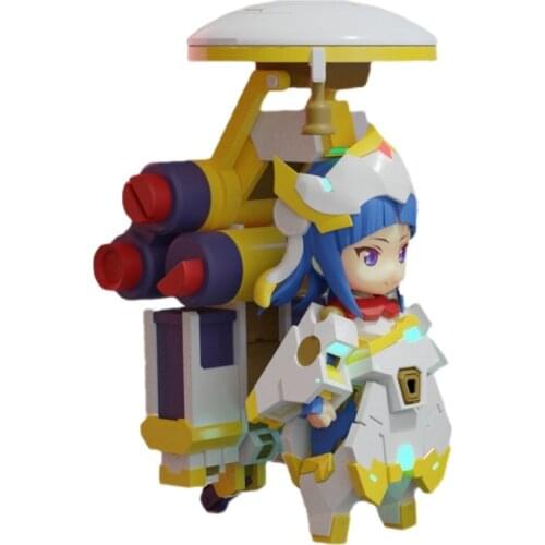 Asobotto Senki Goku Model Kit Assemble Figure Machine Girl Anime Japanese Animation Action Dolls Collectible Childrens Toys