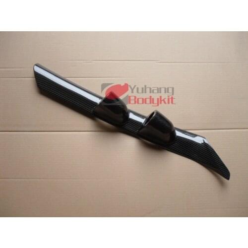 New Coming A PILLAR TWIN GAUGE POD 52/60MM For EVO 4 5 6 CARBON FIBER CF