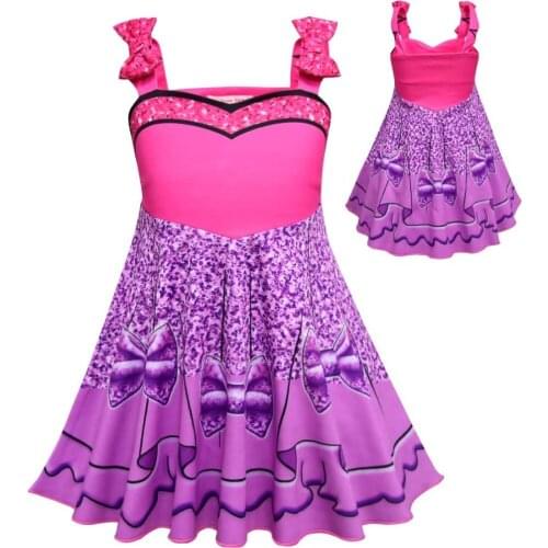 Halloween Show Cosplay Clothes Children Girls Lolita Surprise Dress Summer Dress Kids Costume Cute Dolls Birthday Princess Dress