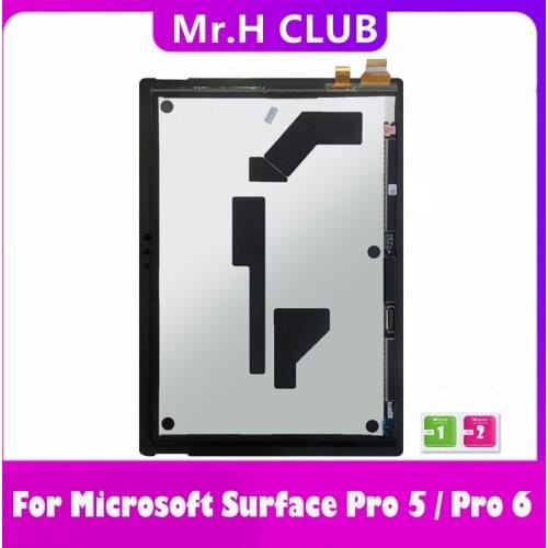 LCD Original Display for Microsoft Surface Pro 5 1796 LP123WQ1(SP)(A2)Touch Screen Digitizer Assembly Replace For Surface Pro 5