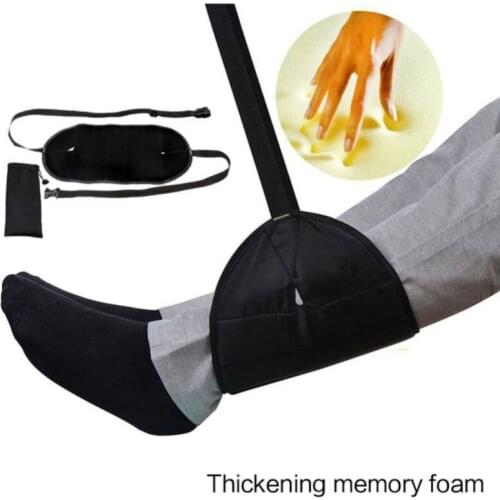 Foot Rest Portable Travel Footrest Flight Carry-on Foot Rest Office Feet Rest Leg Hammock Travel Accessories Footrest Hammock