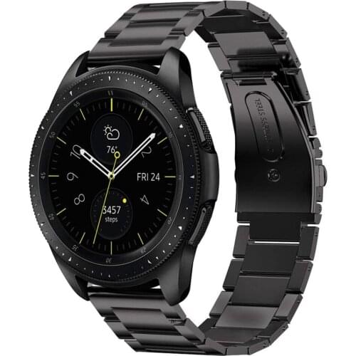 Ultra-Thin Active2 40mm 44mm Band for Samsung Galaxy Watch 42mm Strap 20mm Quick release Business Stainless Steel Wrist Bracelet