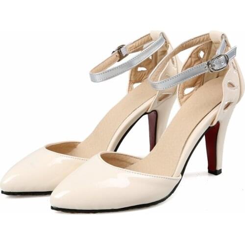 Big Size Pointed high heels ladies high heels women shoes woman pumps