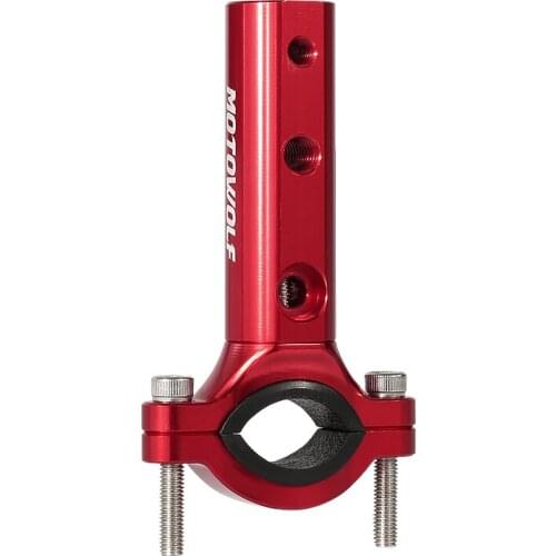 Universal Motorcycle spotlight bracket Modification multifunctional extension bracket Horizon pipe clamp shock absorber bracket